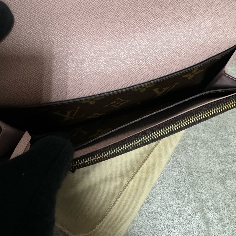 正品 Lv M61189 經典老花豆豆長夾-7