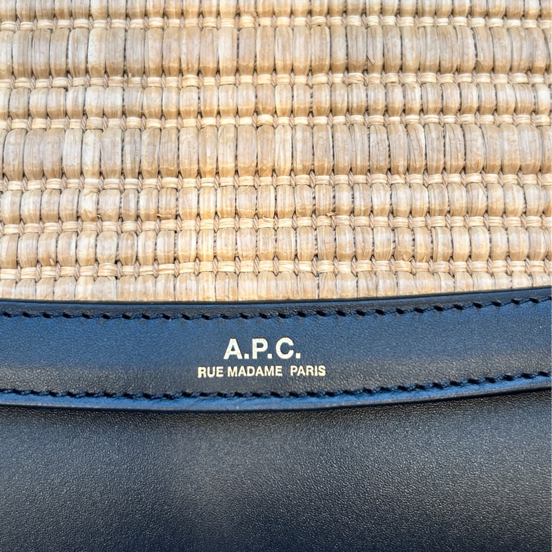 A.P.C. Sarah 肩背包 拼接皮革 全新轉售-2