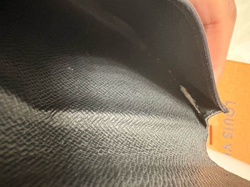 LV 格紋 卡夾 零錢包 男女適用 正常使用痕跡 外觀完整 內裡破皮-19