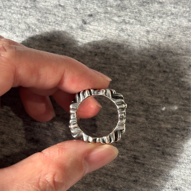 Chrome Hearts 方形十字架戒指 US7-1