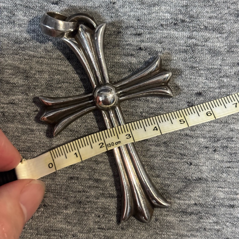 Chrome Hearts最大款經典十字架 （單墜子）非常難入手-6