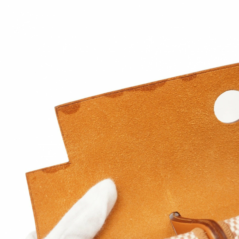 愛馬仕 Hermès Airbag Zip-Ado PM 雙肩包/日用包,Toile GM 帆布,天然色,Z 字印花,女士款-8