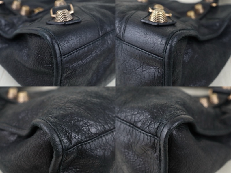 Balenciaga 機車包 (大號）-6