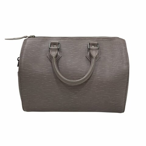 LOUIS VUITTON 路易威登 M4301B EPI SPEEDY 25 皮革 手提包 紫丁香色