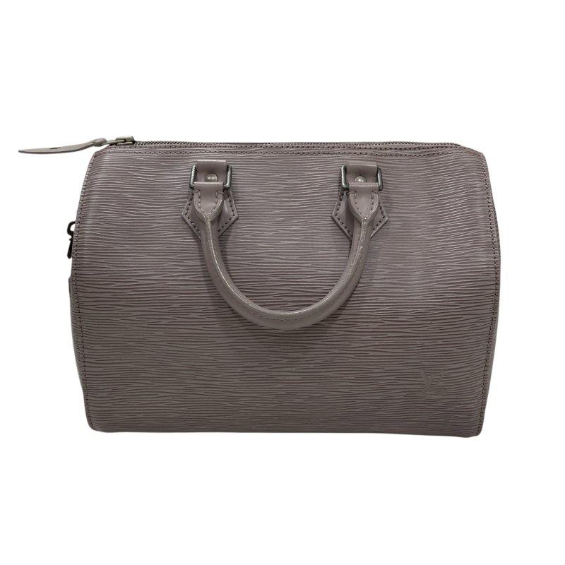 LOUIS VUITTON 路易威登 M4301B EPI SPEEDY 25 皮革 手提包 紫丁香色-0