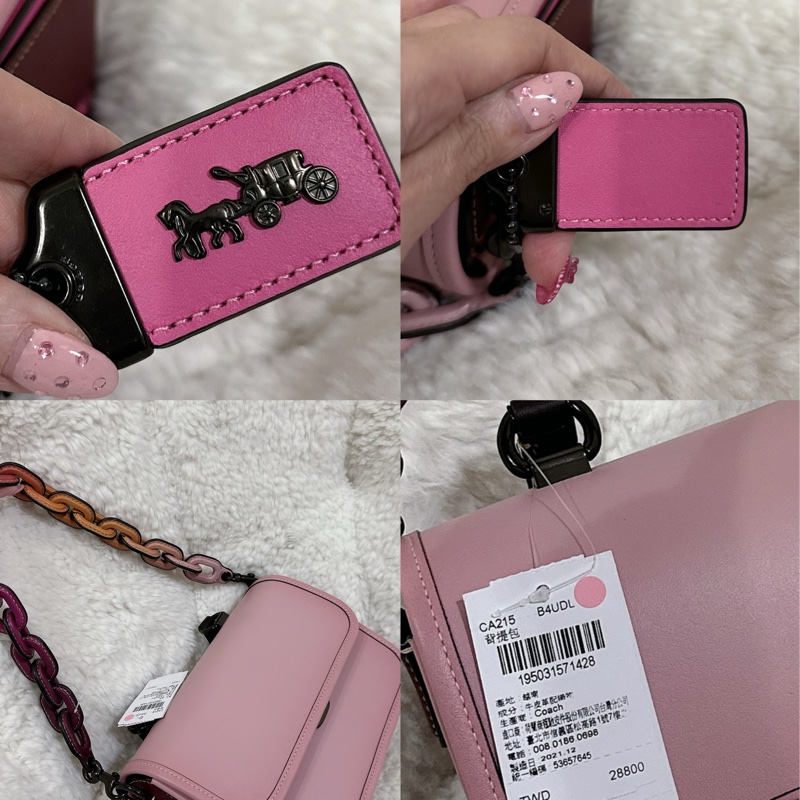 全新 Coach Rogue手提肩背包（2條肩帶）(原價2880台幣）-34
