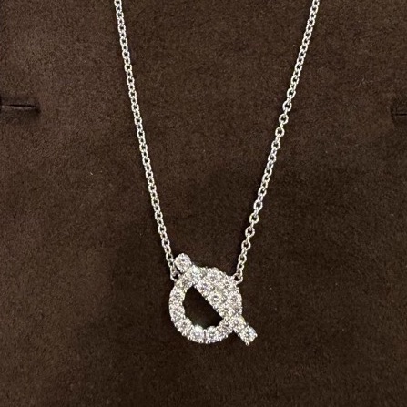 全新❗️愛馬仕 Hermes finesse 項鍊 小Q項鍊-9