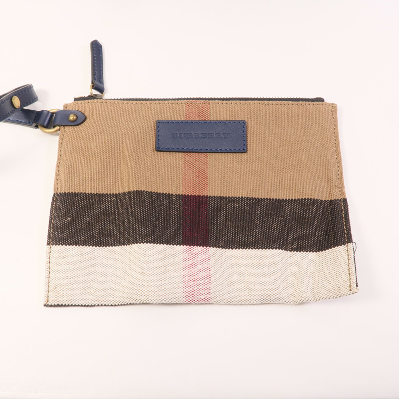 BURBERRY 帆布Shoulder Bag金扣手挽肩背兩用袋-11