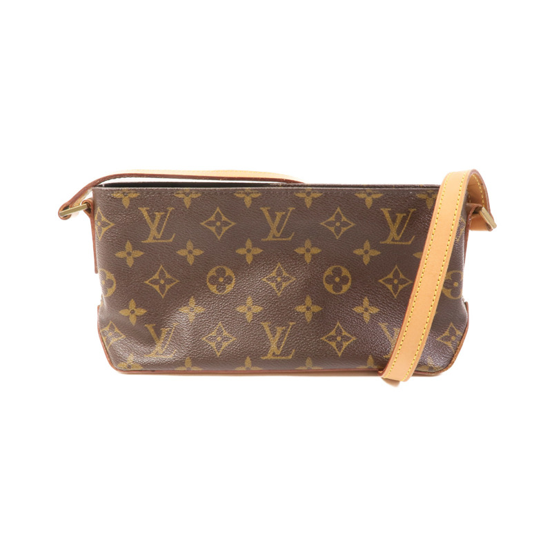 LOUIS VUITTON Monogram Trotteur金扣肩背袋-0