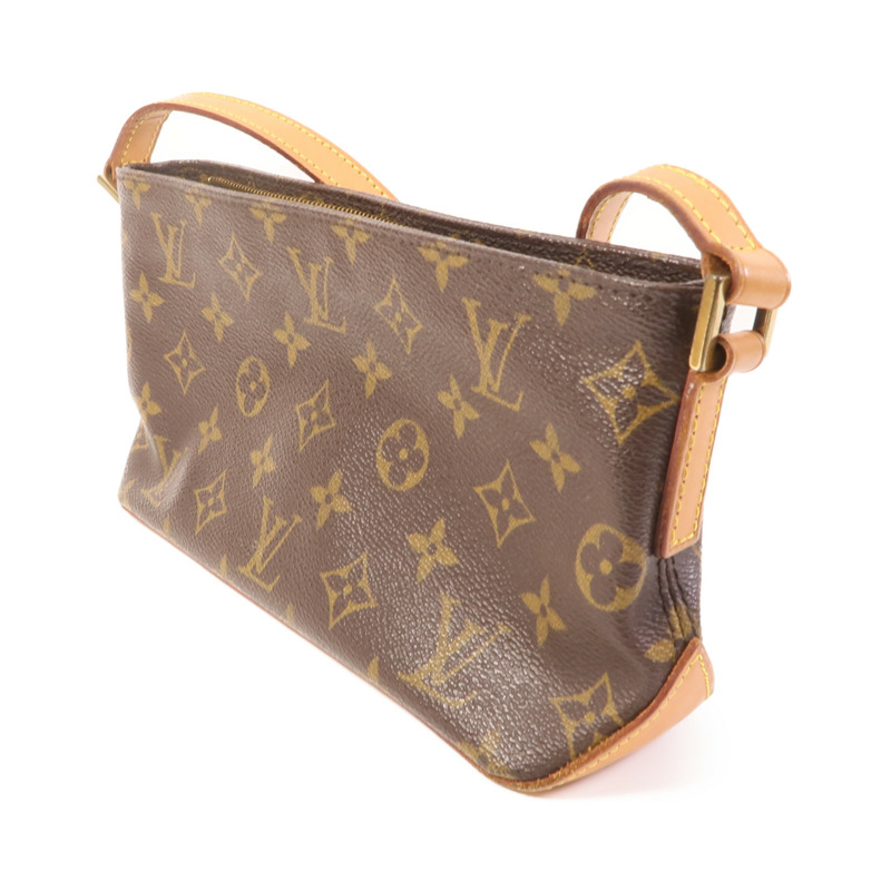 LOUIS VUITTON Monogram Trotteur金扣肩背袋-2