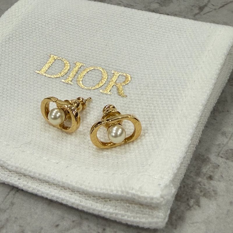 幾乎全新❗️Dior Petit CD Jolie 迷你耳針耳環-1