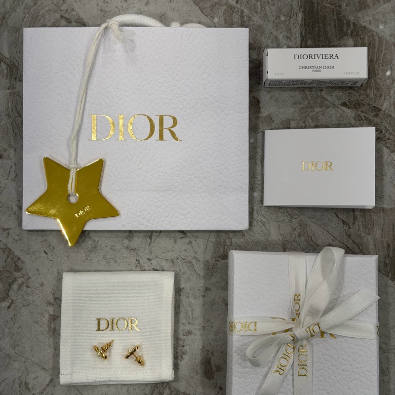 幾乎全新❗️Dior Petit CD Jolie 迷你耳針耳環-7