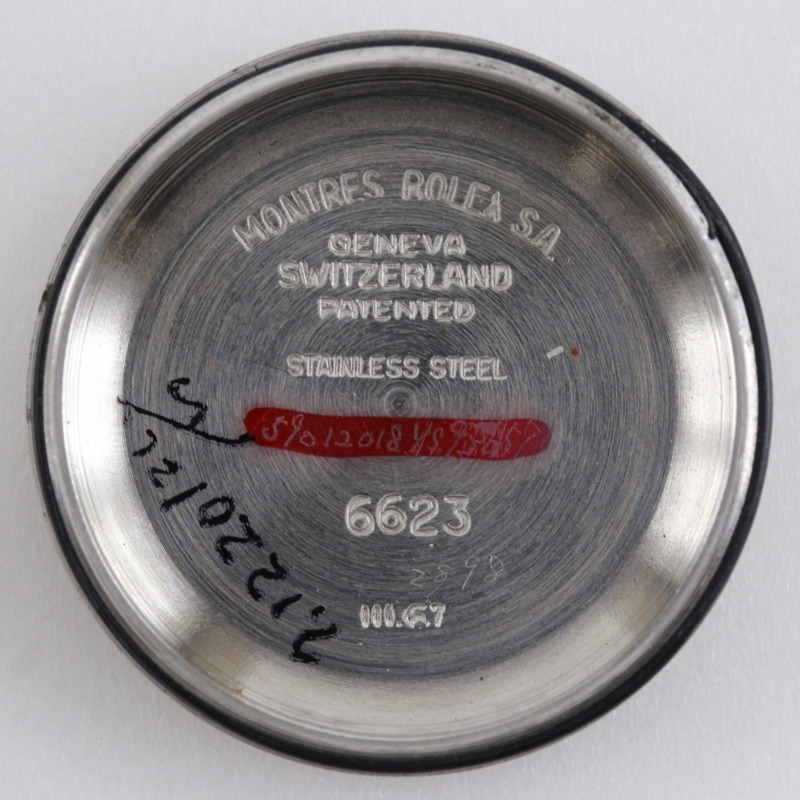 勞力士蠔式恆動腕錶，1161 6623 型機芯，不鏽鋼材質，1967 年，銀色，自動上鍊，模擬顯示，銀色錶盤，女士款。-4