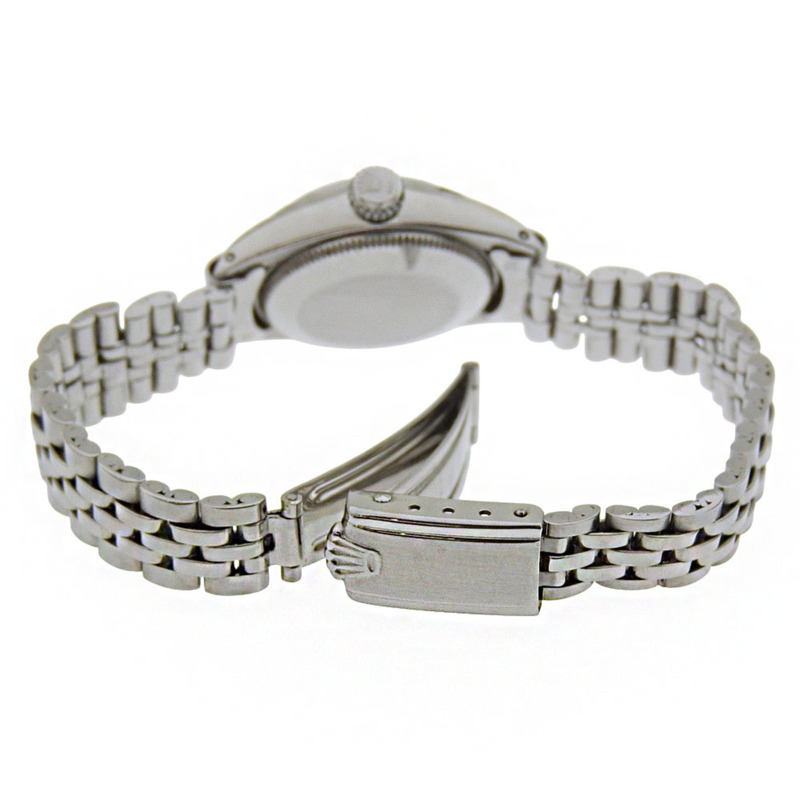 勞力士蠔式恆動腕錶，1161 6623 型機芯，不鏽鋼材質，1967 年，銀色，自動上鍊，模擬顯示，銀色錶盤，女士款。-6