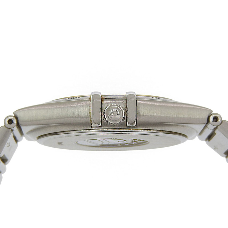 歐米茄星座系列腕錶 1512.30 不鏽鋼錶殼 1998 年石英指針顯示 白色錶盤 女士腕錶-6