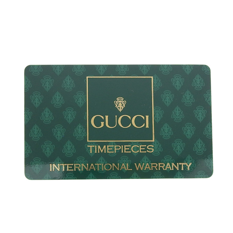 Gucci 1800L 女士鍍金石英模擬腕錶，白色錶盤-9