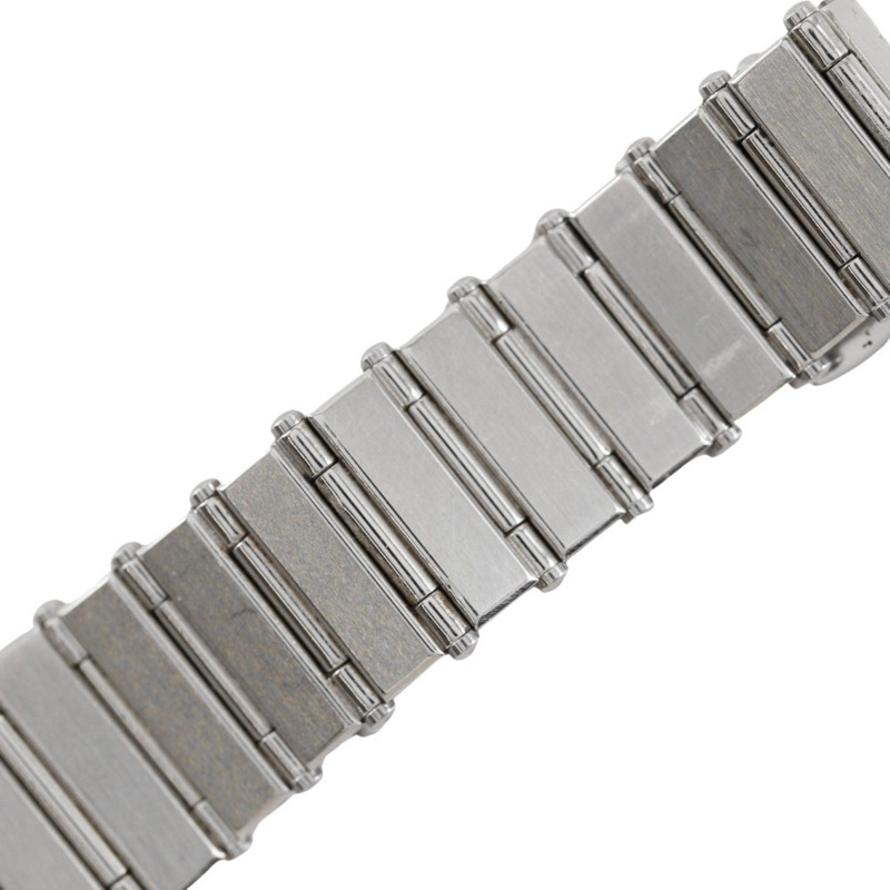 歐米茄星座系列女士腕錶，不鏽鋼錶殼，石英機芯，指針式顯示，銀色錶盤-9