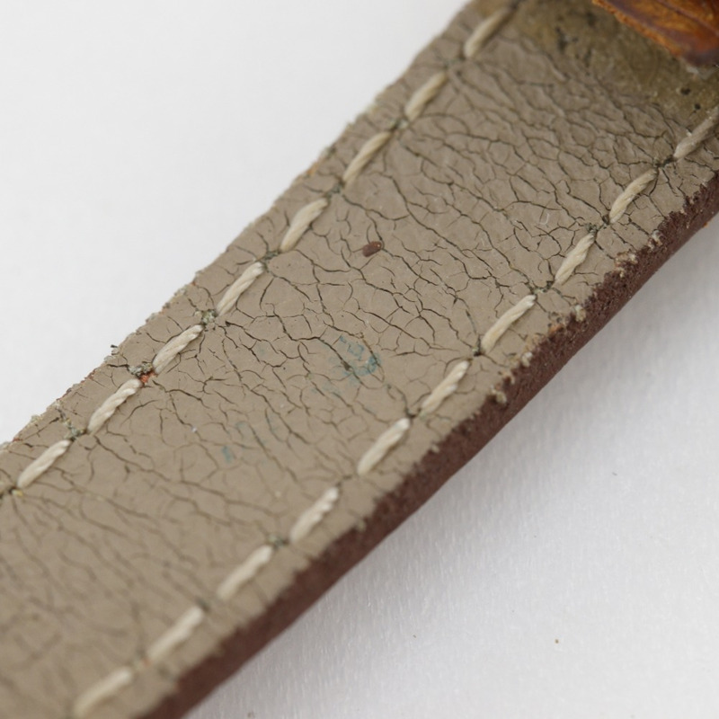 Fendi 女士 640L 鍍金石英腕錶，模擬顯示，銀色錶盤-9