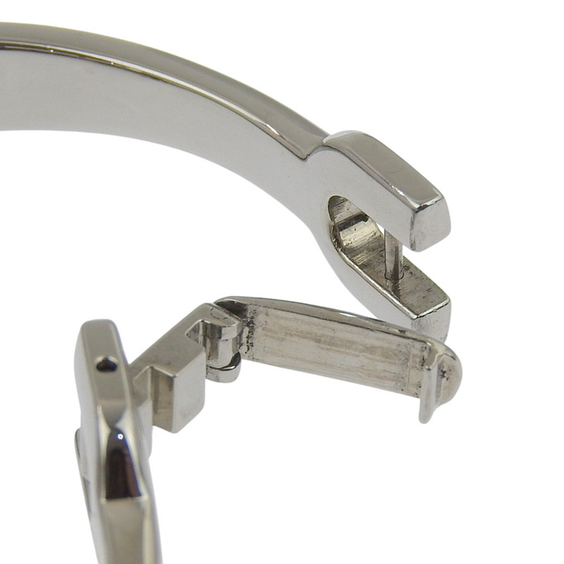 Gucci 6800L 女士不鏽鋼鑲鑽石英腕錶，白色錶盤，指針式顯示-6