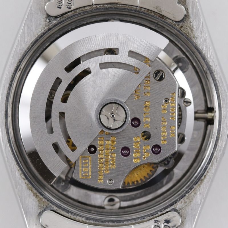 勞力士蠔式恆動腕錶，1161 6618 型機芯，不鏽鋼材質，1965 年，自動上鍊，模擬顯示，銀色錶盤，女士款。-3