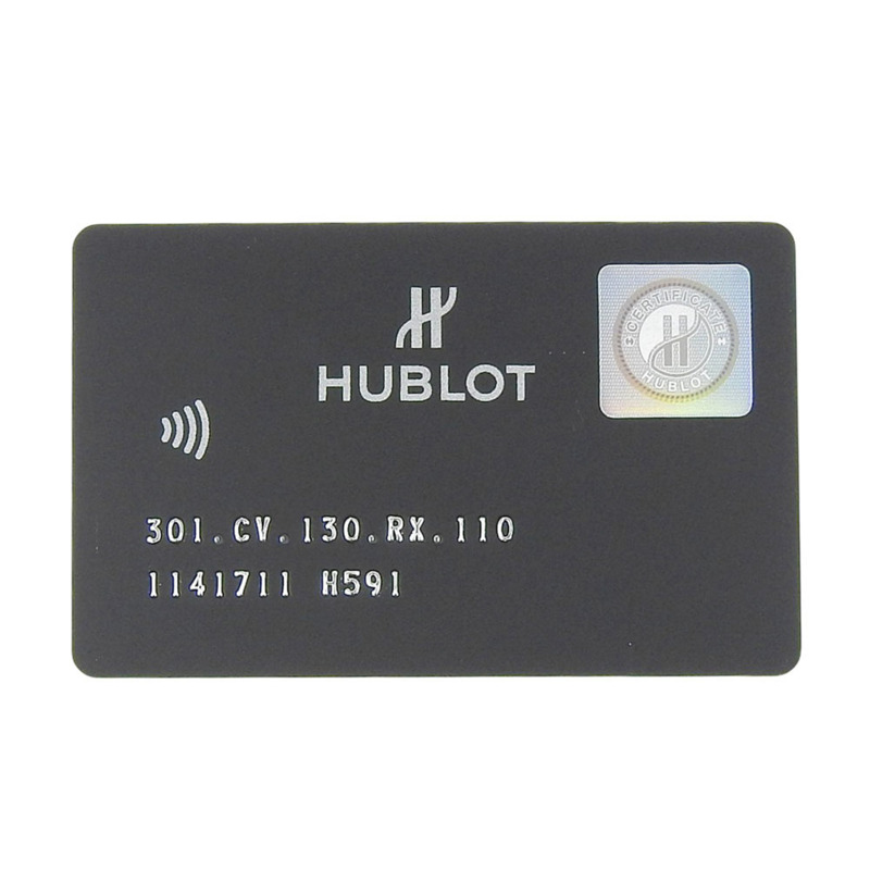 宇舶錶 Big Man Black Magic 男士腕錶，鑲鑽錶圈，型號 301.CV.130.RX.110，陶瓷、鈦金屬和橡膠材質，自動計時碼錶，錶盤，男士款-6