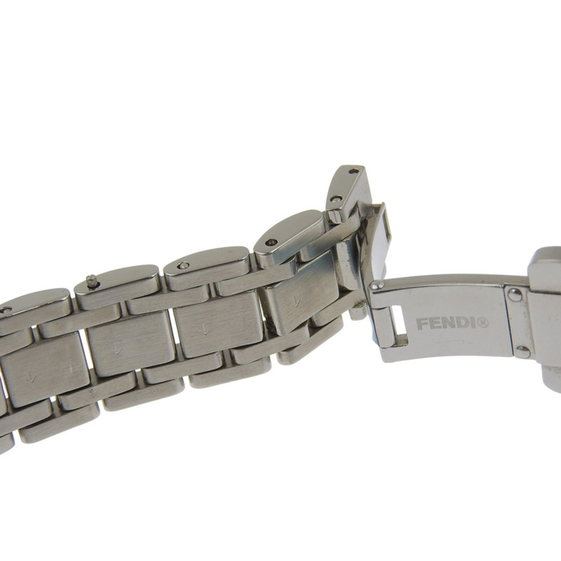 Fendi Olologi 女士腕錶，710L 不鏽鋼錶殼，石英機芯，指針式顯示，橘色錶盤-5