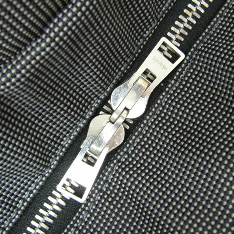 愛馬仕 Her Line A Dos MM 男女雙肩包，聚醯胺/聚酯纖維材質，黑色/灰色-12