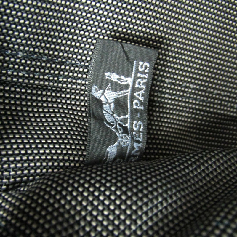 愛馬仕 Her Line A Dos MM 男女雙肩包，聚醯胺/聚酯纖維材質，黑色/灰色-14