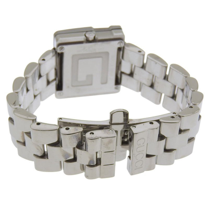 Gucci G Logo 腕錶 3600J 不鏽鋼石英模擬顯示銀色錶盤 女士款-3