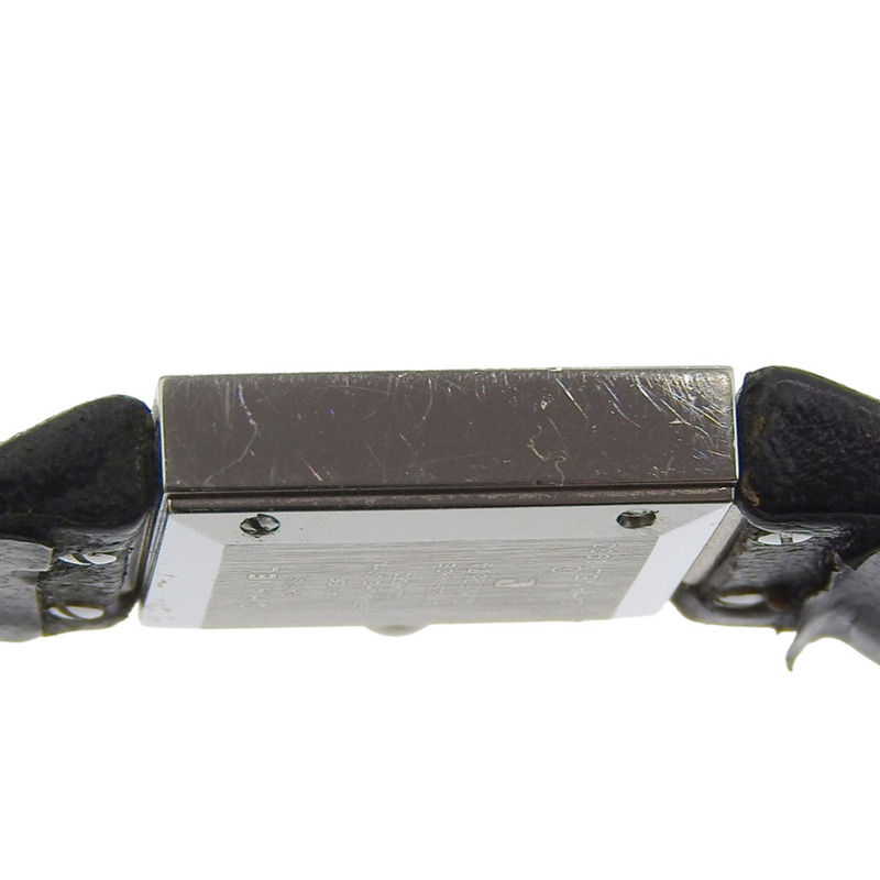 香奈兒 (CHANEL) Matelasse H0116 女士腕錶，精鋼和皮革錶殼，黑色石英機芯，指針式顯示，錶盤。-6