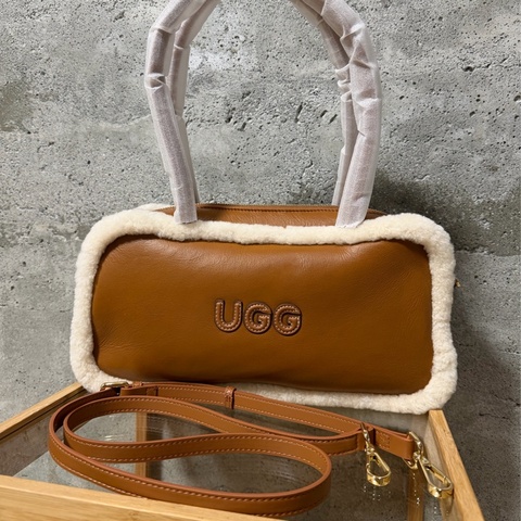 UGG OMI 經典皮革手提肩背斜背包