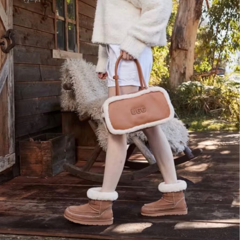 UGG OMI 經典皮革手提肩背斜背包-1