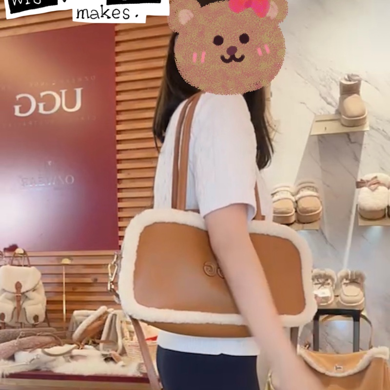 UGG OMI 經典皮革手提肩背斜背包-2