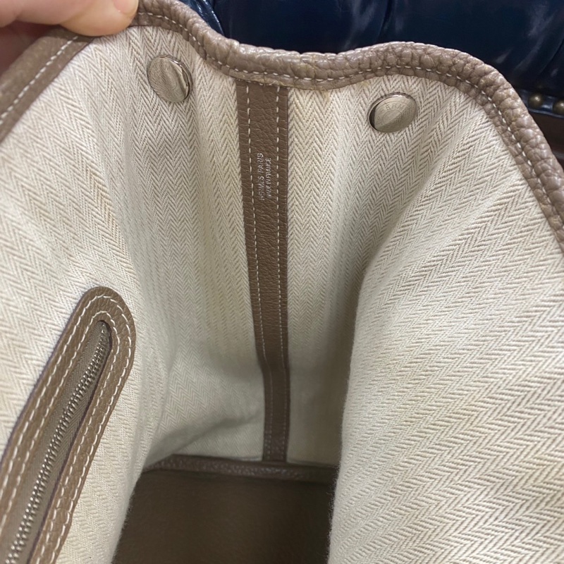 Hermes Garden Party PM 大象灰-14