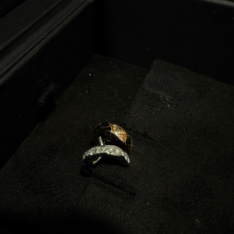 香奈兒 CHANEL COCO CRUSH 單邊夾式耳環