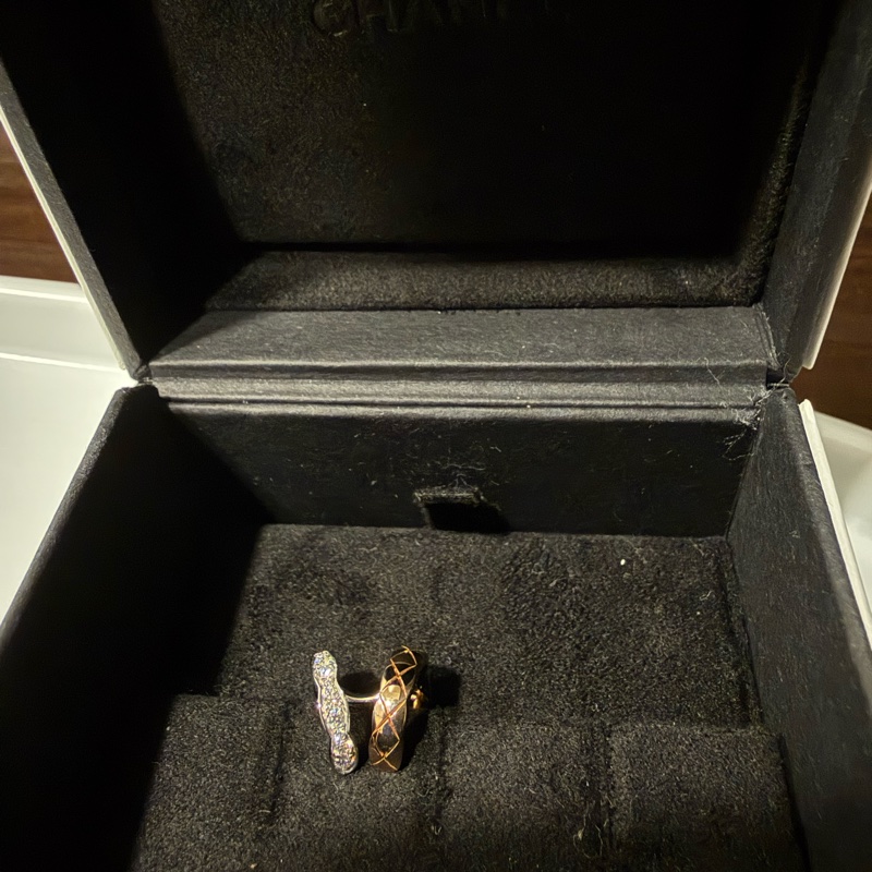 香奈兒 CHANEL COCO CRUSH 單邊夾式耳環-3