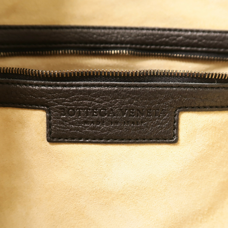 BOTTEGA VENETA 牛皮皮革Tote Bag銀扣手挽袋-12