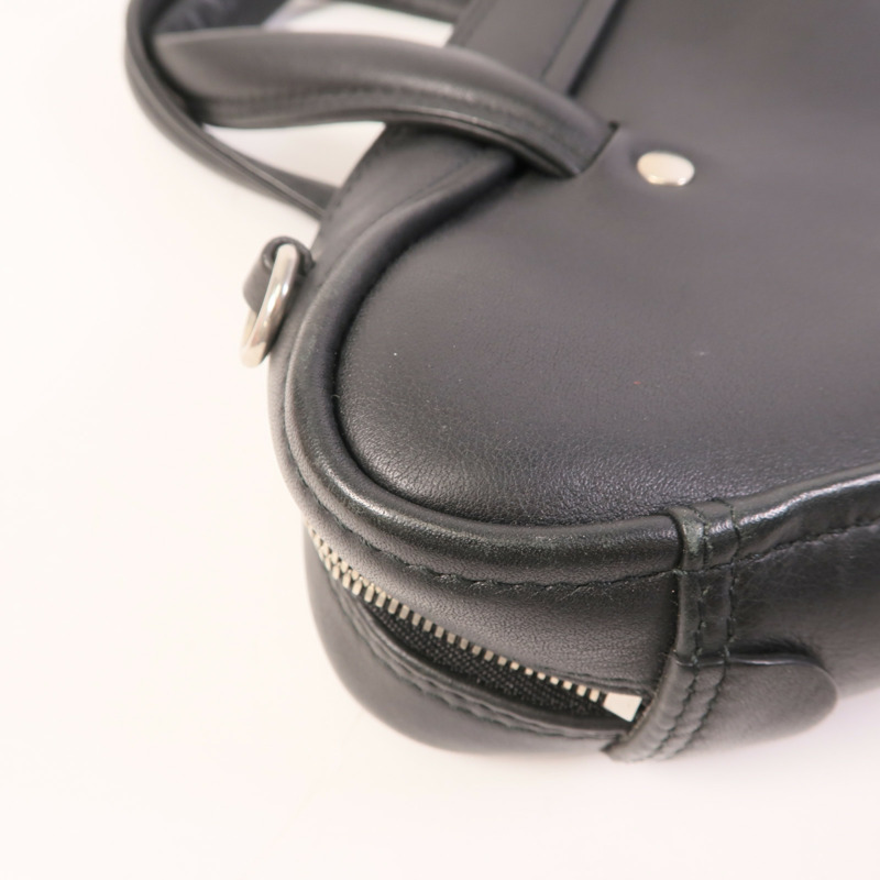 BALENCIAGA 牛皮皮革Triangle Duffle XS銀扣手挽肩背兩用袋-10