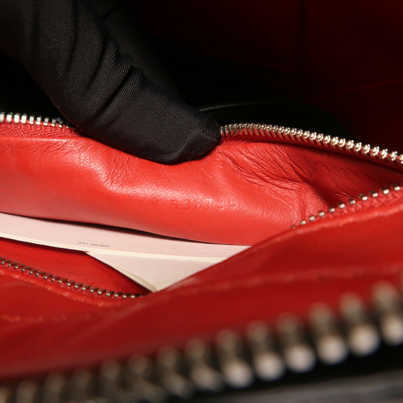 BALENCIAGA 牛皮皮革Triangle Duffle XS銀扣手挽肩背兩用袋-16