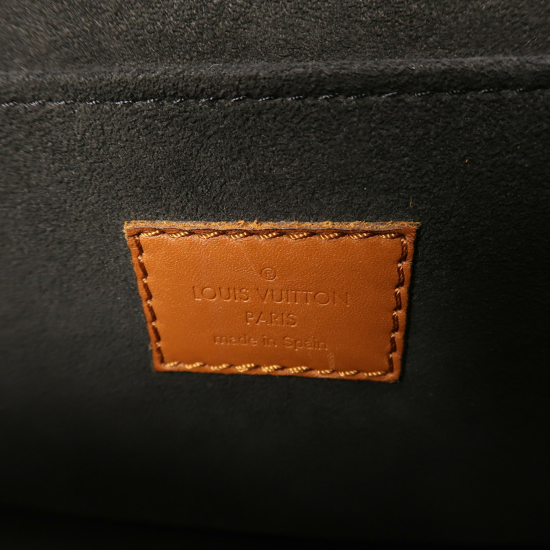 LOUIS VUITTON Monogram Reverse Dauphine MM金扣肩背袋-12