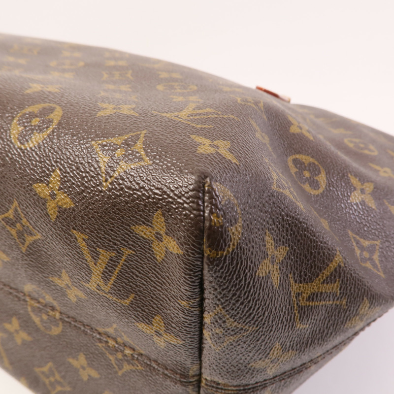LOUIS VUITTON Monogram Raspail MM金扣肩背袋/手挽袋-8