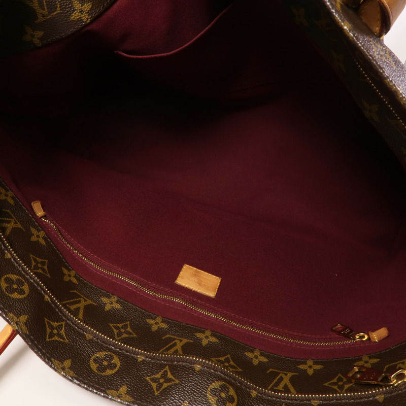 LOUIS VUITTON Monogram Raspail MM金扣肩背袋/手挽袋-10