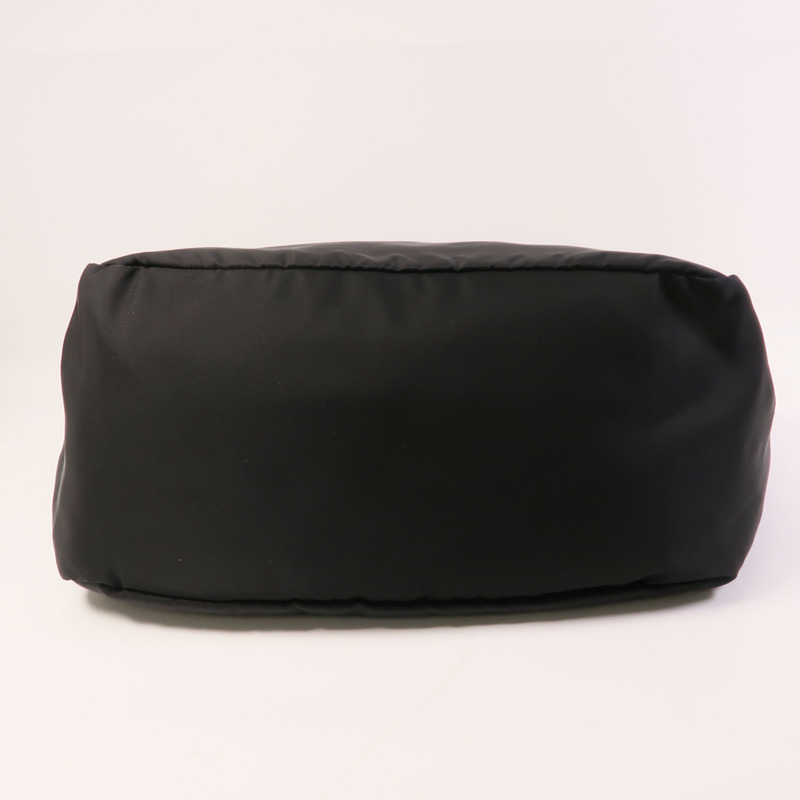 PRADA 尼龍2 Way Shoulder銀扣手挽肩背兩用袋-3