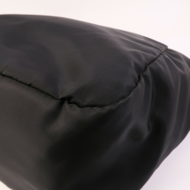 PRADA 尼龍2 Way Shoulder銀扣手挽肩背兩用袋-9