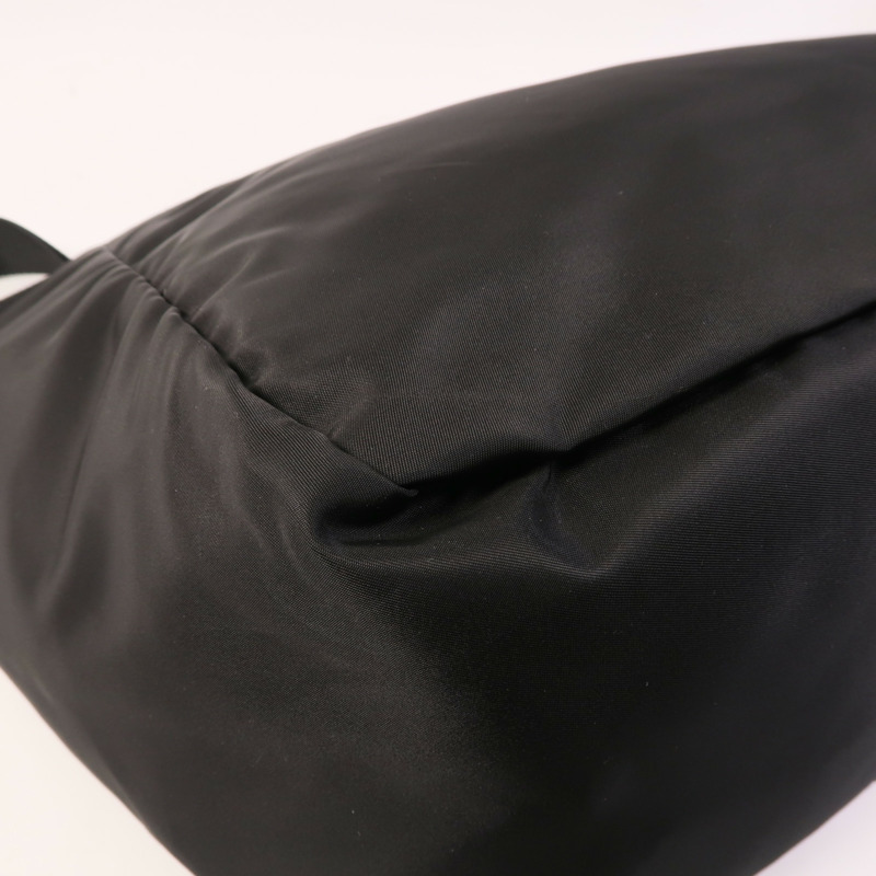 PRADA 尼龍2 Way Shoulder銀扣手挽肩背兩用袋-10