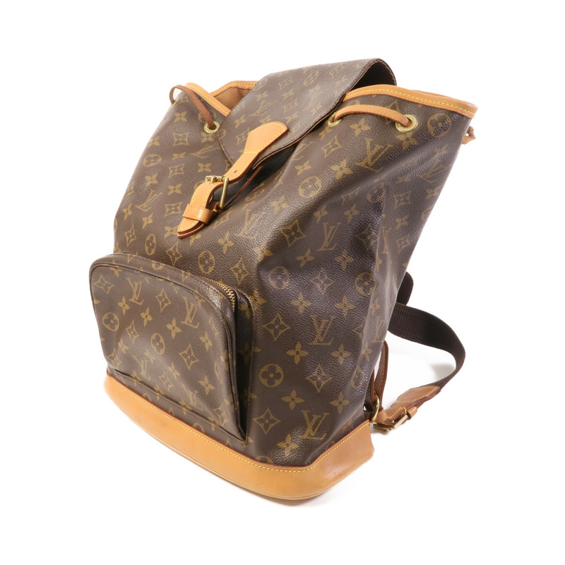 LOUIS VUITTON Monogram Montsouris GM金扣背包-2