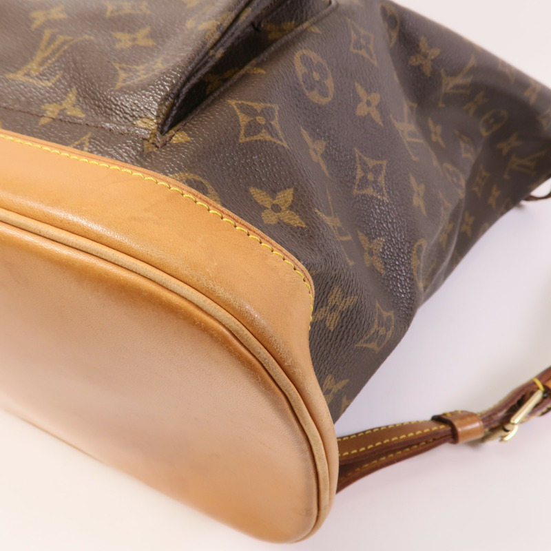 LOUIS VUITTON Monogram Montsouris GM金扣背包-6