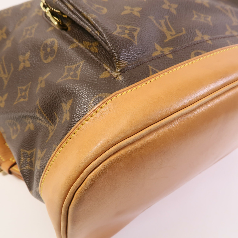 LOUIS VUITTON Monogram Montsouris GM金扣背包-7