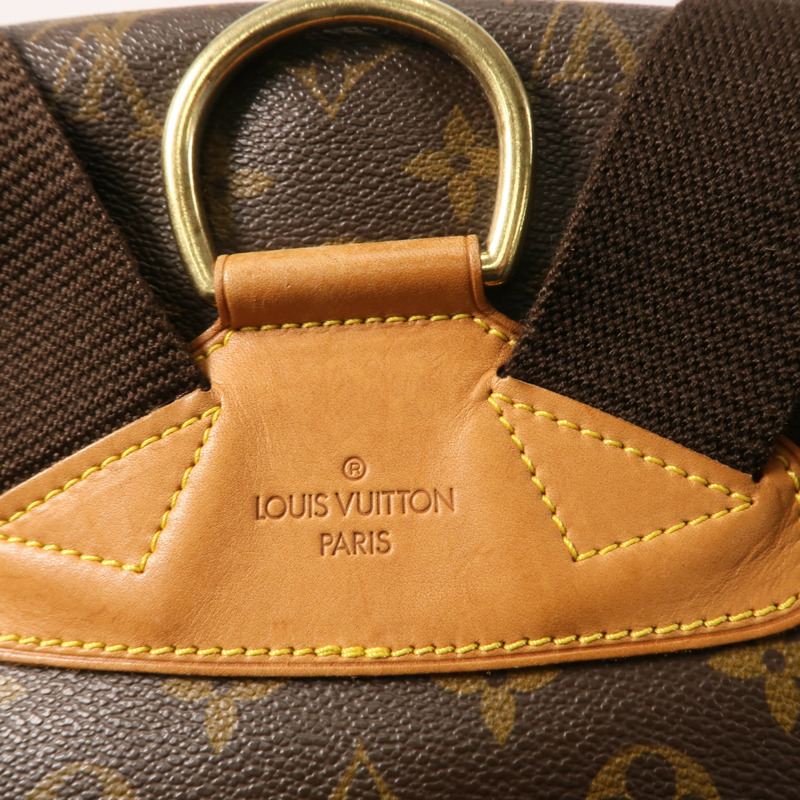 LOUIS VUITTON Monogram Montsouris GM金扣背包-10