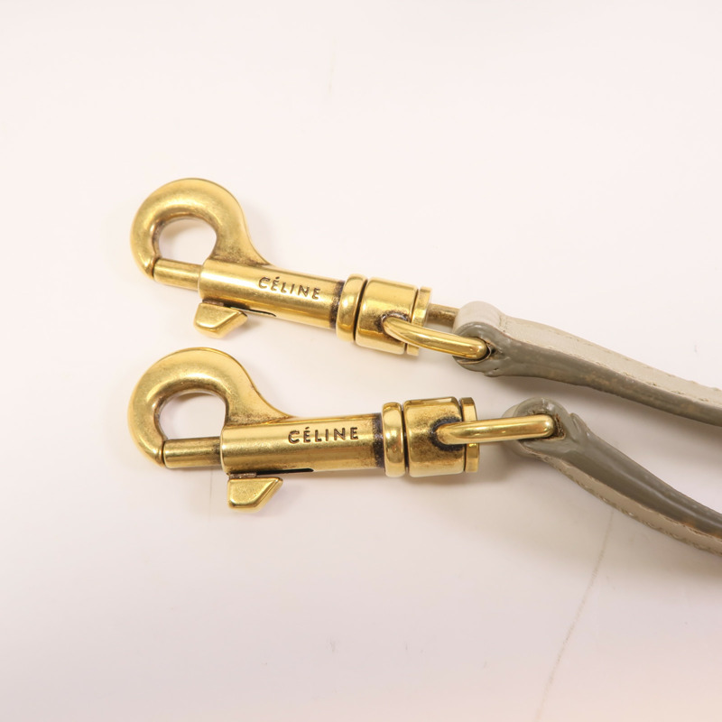 CELINE 牛皮皮革Nano Luggage金扣手挽肩背兩用袋-14